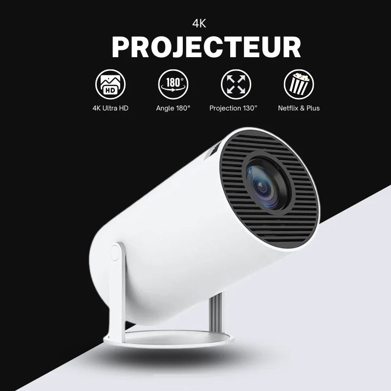 Projetor portátil 4K HD
